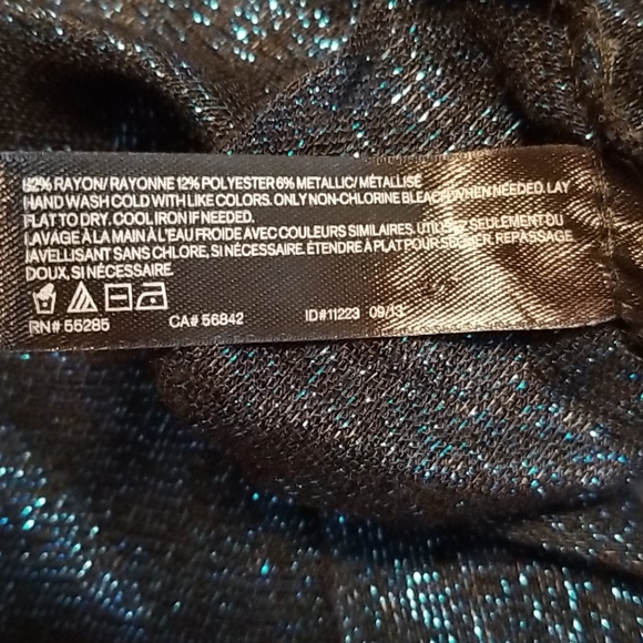 Blue beautiful infinity Express scarf - Picture 4 of 4